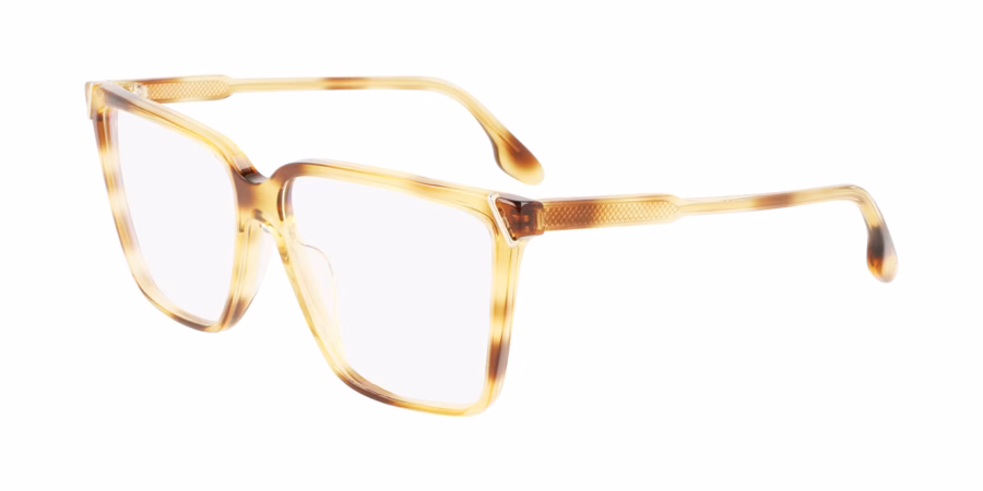 Victoria Beckham VB2633 222 Eyeglasses Blonde Havana 56mm Women