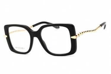 Bvlgari BV50044I SERPENTI VIPER 001 Eyeglasses Shiny Black 52mm