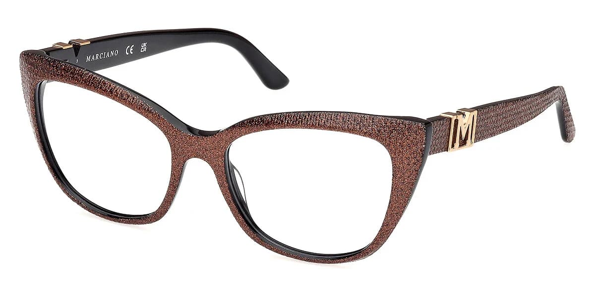 Marciano GM50008 005 Eyeglasses Black 55mm Women