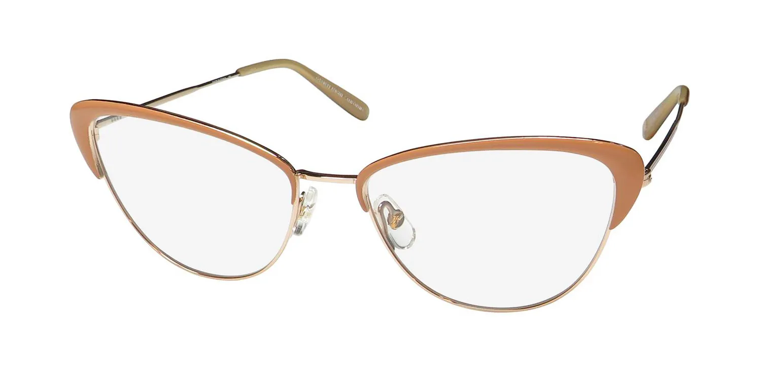 Garrett Leight Vista Blue Light Technology mg-cl Eyeglasses Gold 53mm