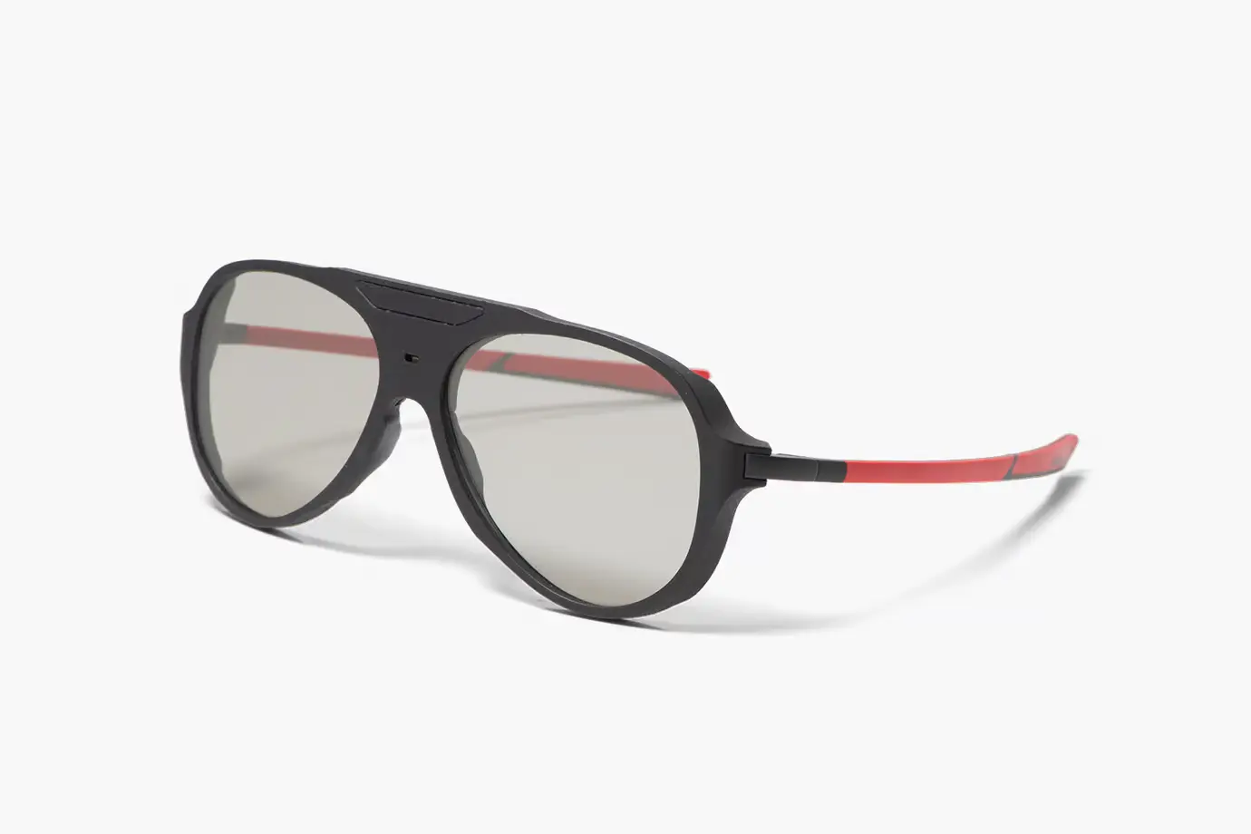 McLaren MLONESEC01 Sunglasses Matte Black/red 58mm Men