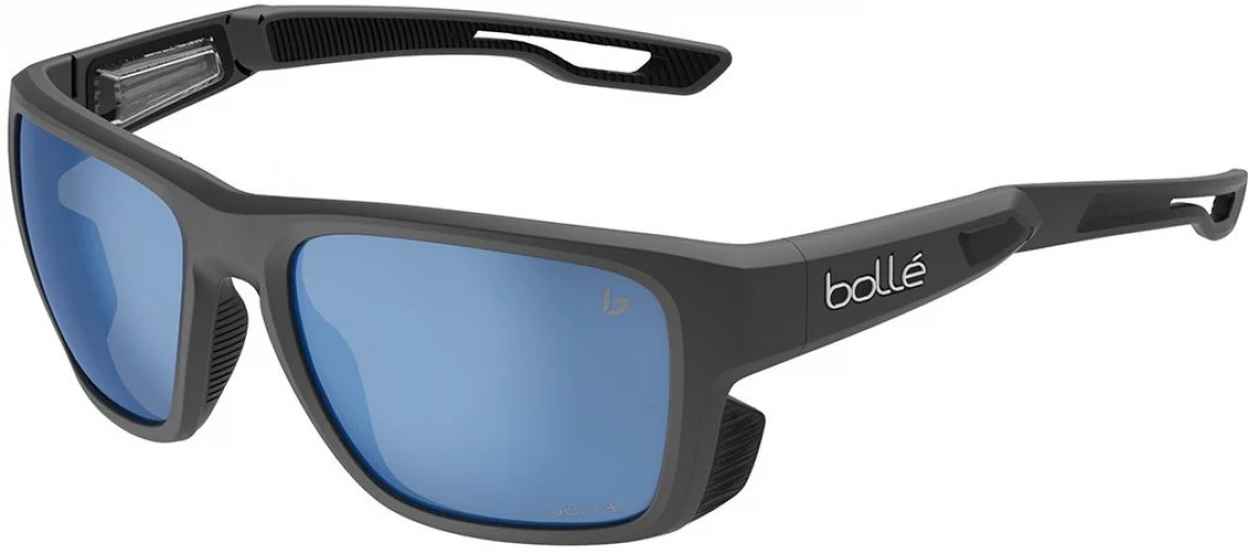 Bolle AIRDRIFT BS035001 Sunglasses Black Matte 58mm Men