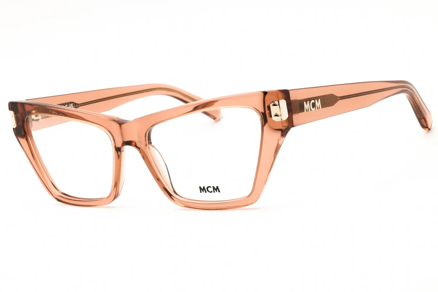 MCM MW5005 072 Eyeglasses Shiny Pink 53mm Women