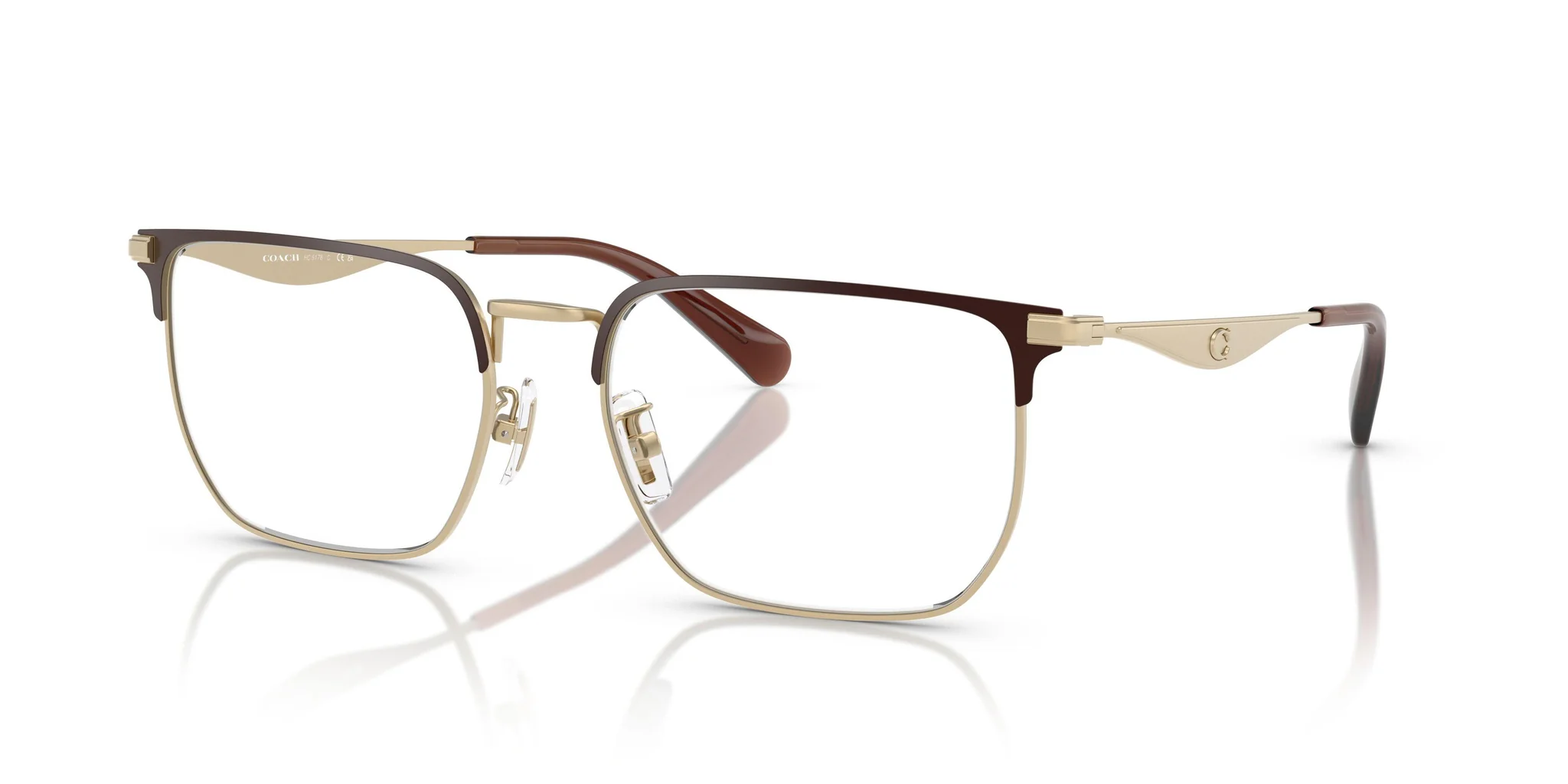 Coach 0HC5178 9439 Eyeglasses Satin Light Gold 54mm Men