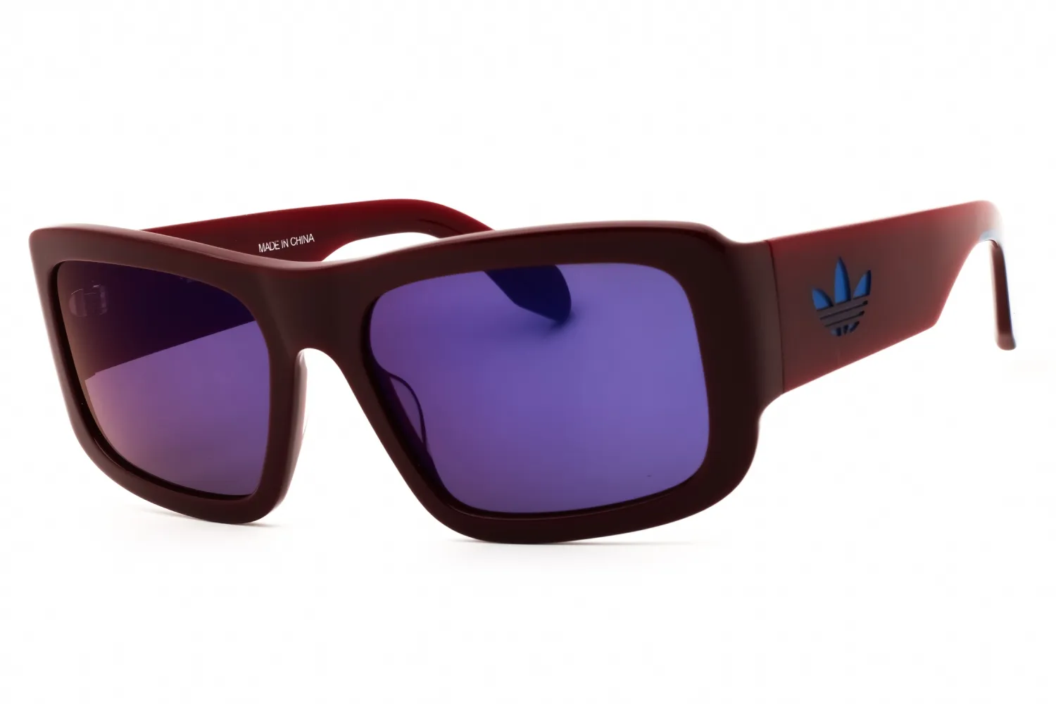Adidas OR0090 69X Sunglasses Shiny Bordeaux 59mm Unisex