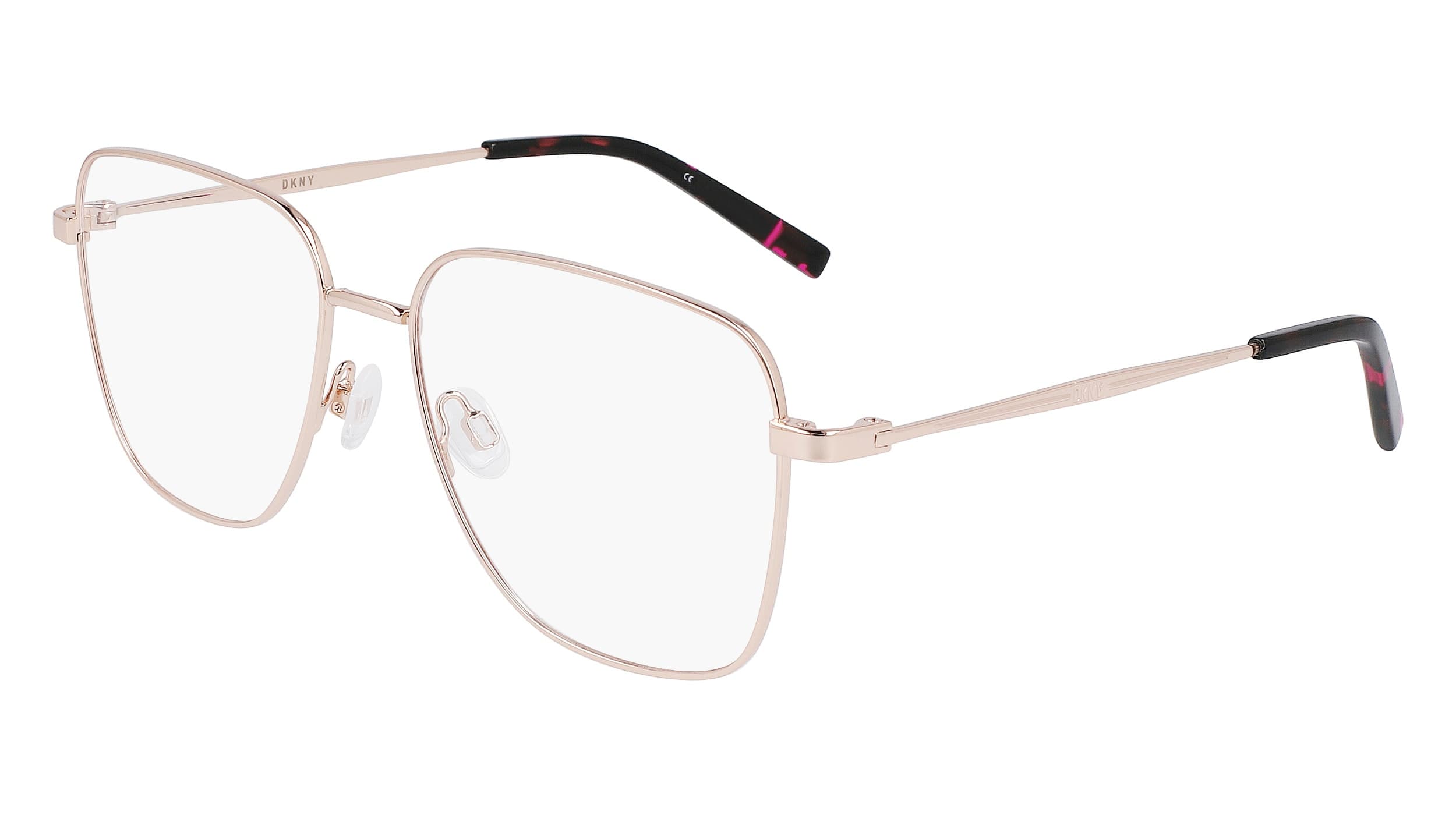 DKNY DK1031 770 Eyeglasses Rose Gold 54mm Women