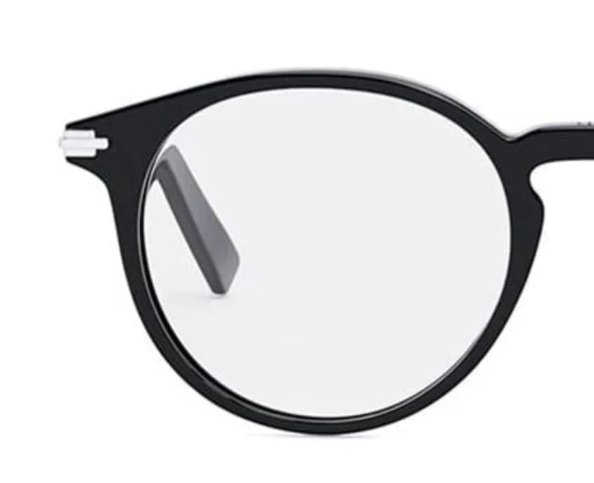 Dior DiorBlackSuitO RI 1000 Eyeglasses Shiny Black 51mm Women 3