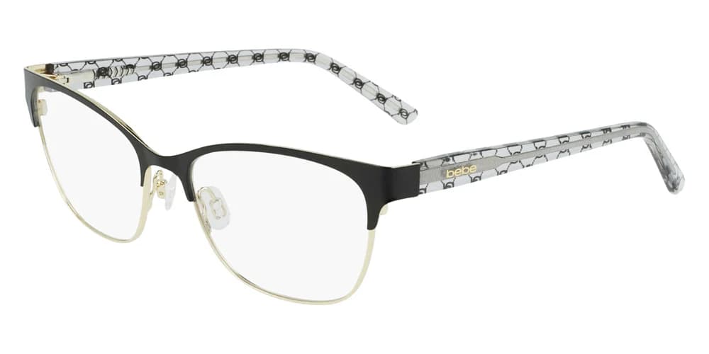 Bebe BB5196 001 Eyeglasses Jet 52mm Women