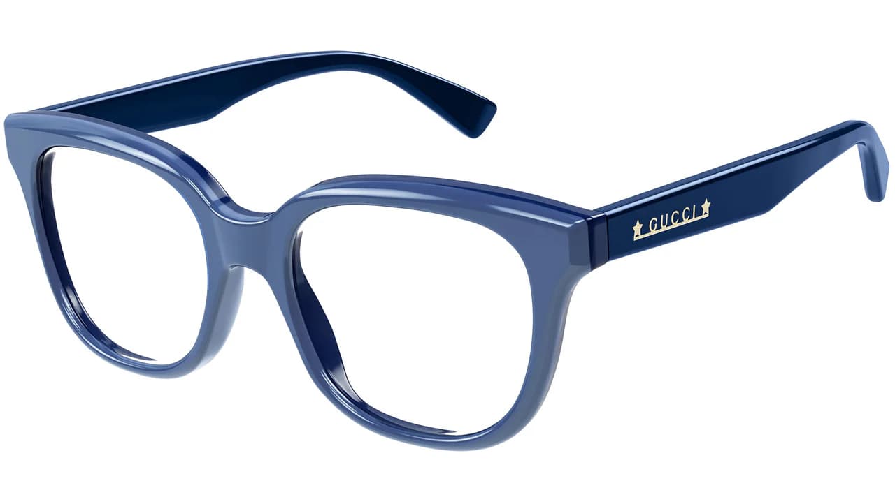Gucci GG1173O 003 Eyeglasses Blue 50mm Women