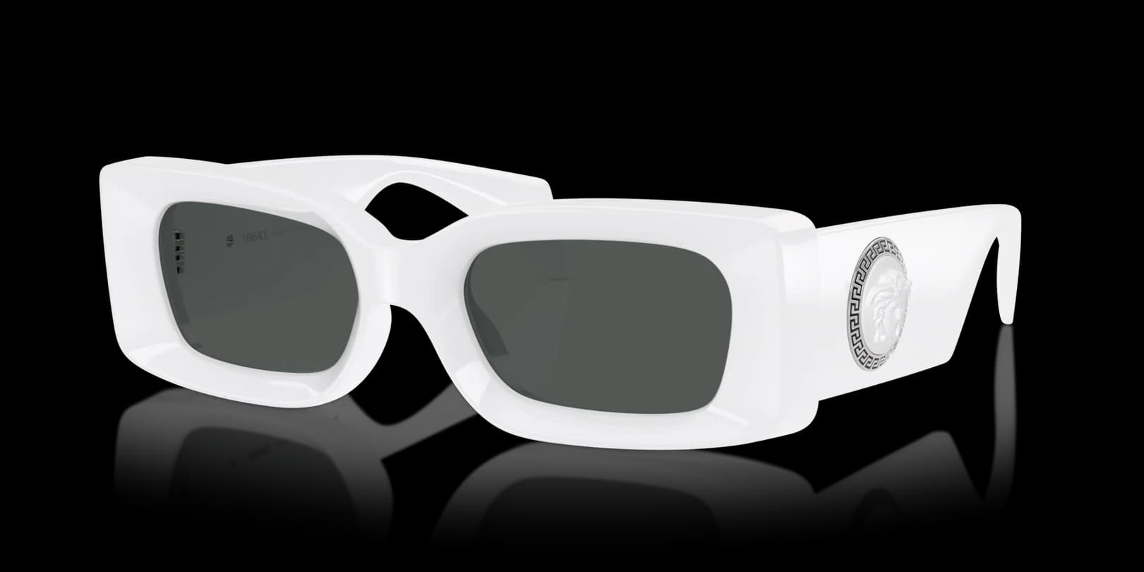 Versace 0VE4474U 314/87 Sunglasses White 52mm Women