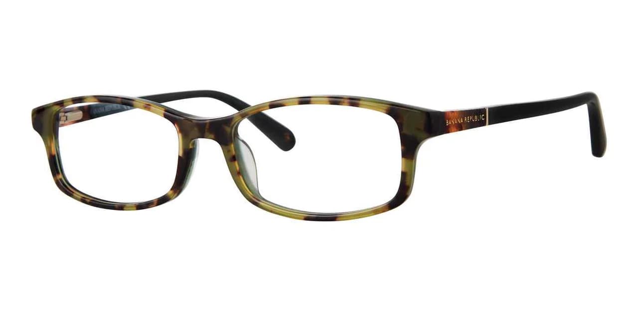 Banana Republic BR 215 0G1U Eyeglasses Olive Havana 52mm Women