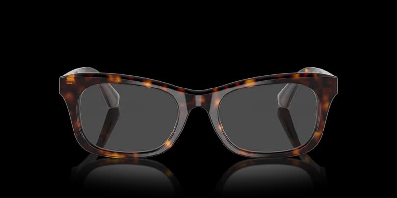 Burberry 0BE2422 3002 Eyeglasses Dark Havana 50mm Women 2