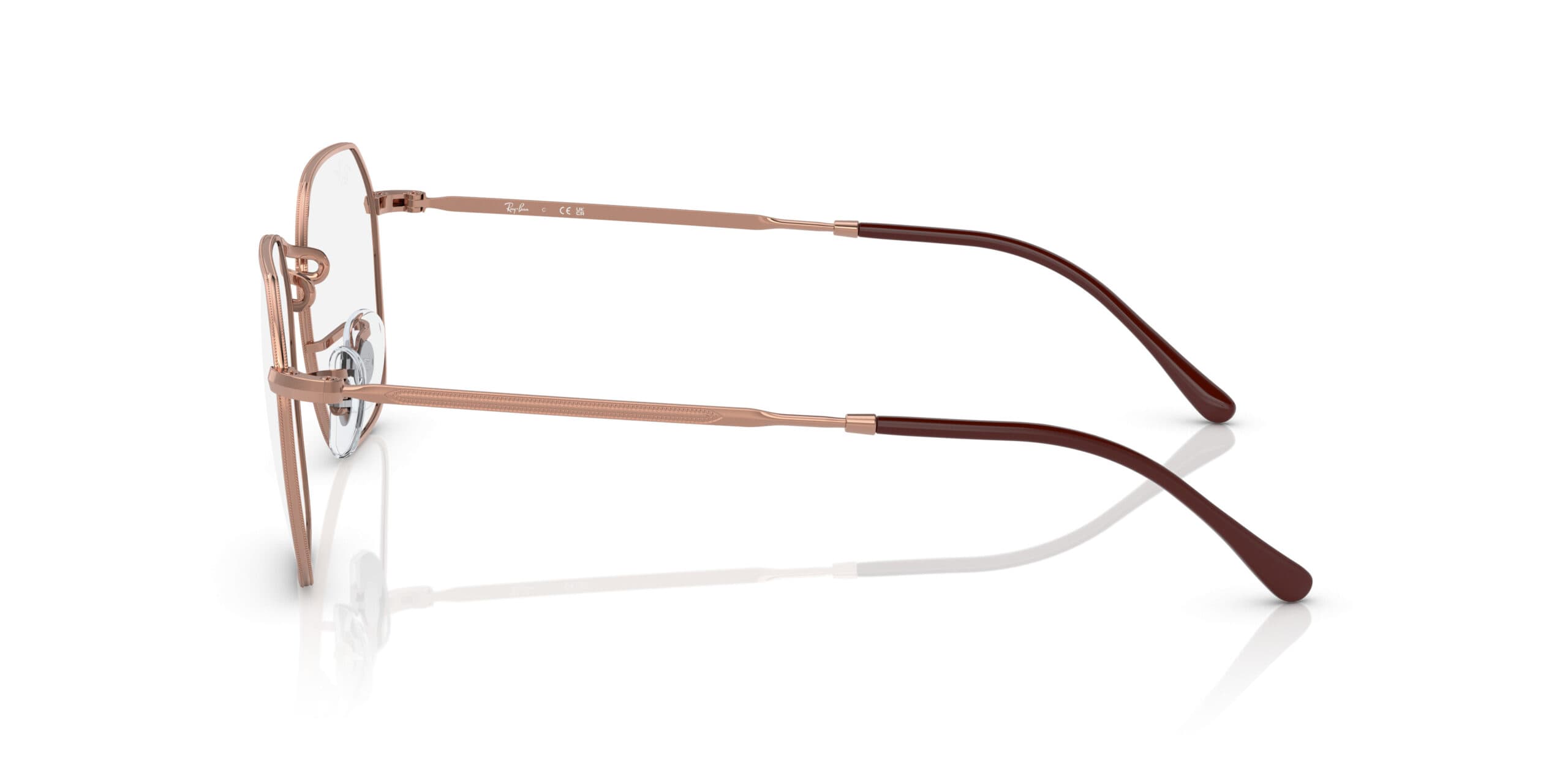 Ray-Ban RB3694V Jim 3094 Eyeglasses Rose Gold 51mm Unisex 4