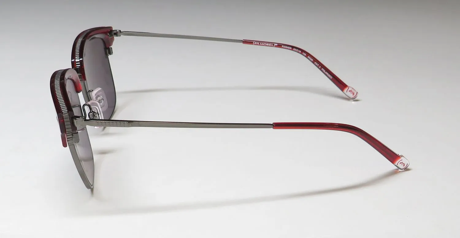 Morel Red Parker 90021c rg20 Sunglasses Red 53mm 4