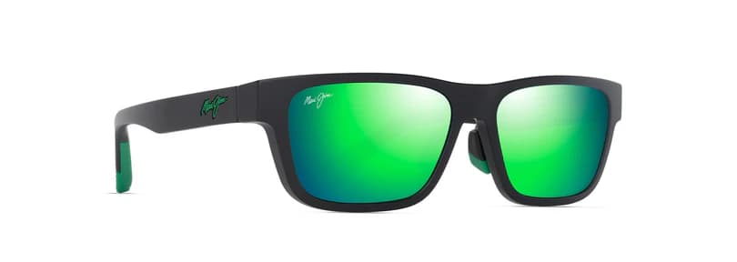 Maui Jim Keola GM628S 001 Sunglasses Matte Black 57mm Men