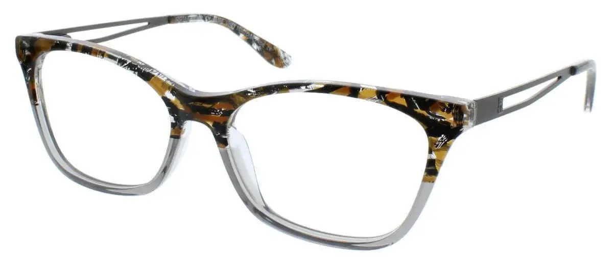 BCBGMAXAZRIA Elise Eyeglasses Grey Tortoise Fade 52mm Women