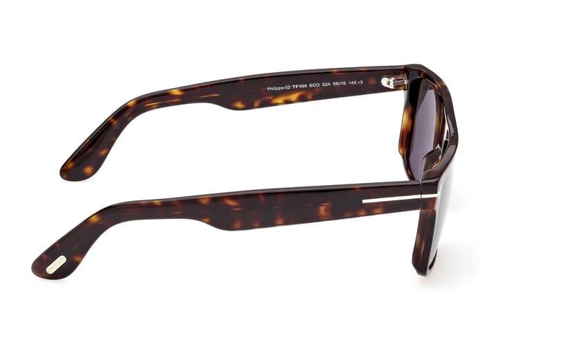 Tom Ford FT0999 52A Sunglasses Dark Havana 58mm Men 5