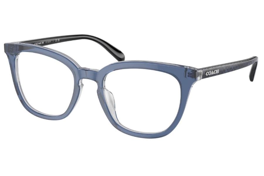Coach HC6222U 5787 Eyeglasses Blue 49mm Women
