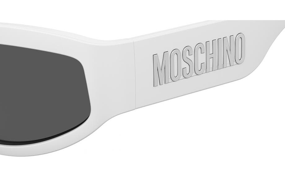 Moschino MOS164/S 06HT Sunglasses Matte White 60mm Men 3
