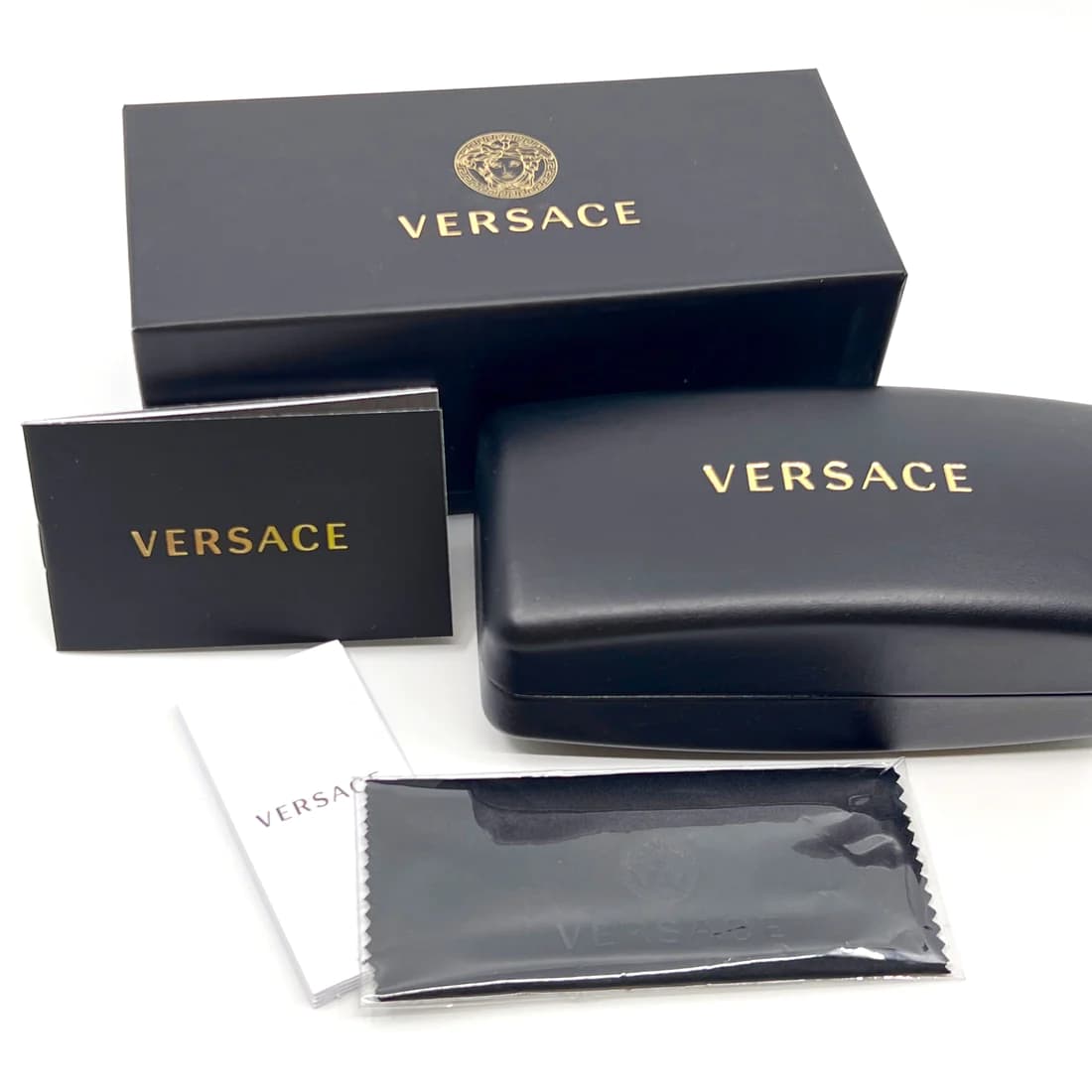 Versace MOD.4307 GB1/87 Sunglasses Black 145mm Men _Case