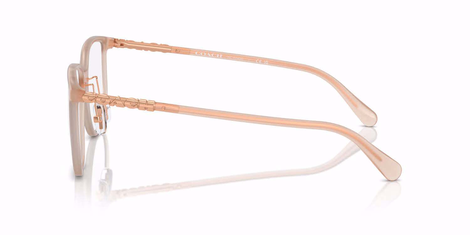 Coach 0HC6240D 5809SB Eyeglasses Milky Pink 54mm Women 3