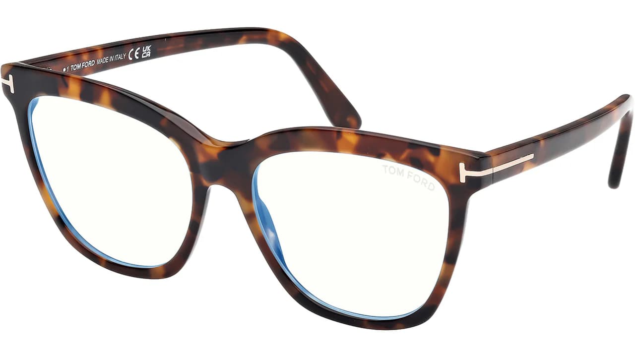 Tom Ford FT6042B 052 Eyeglasses Dark Havana 54mm Women