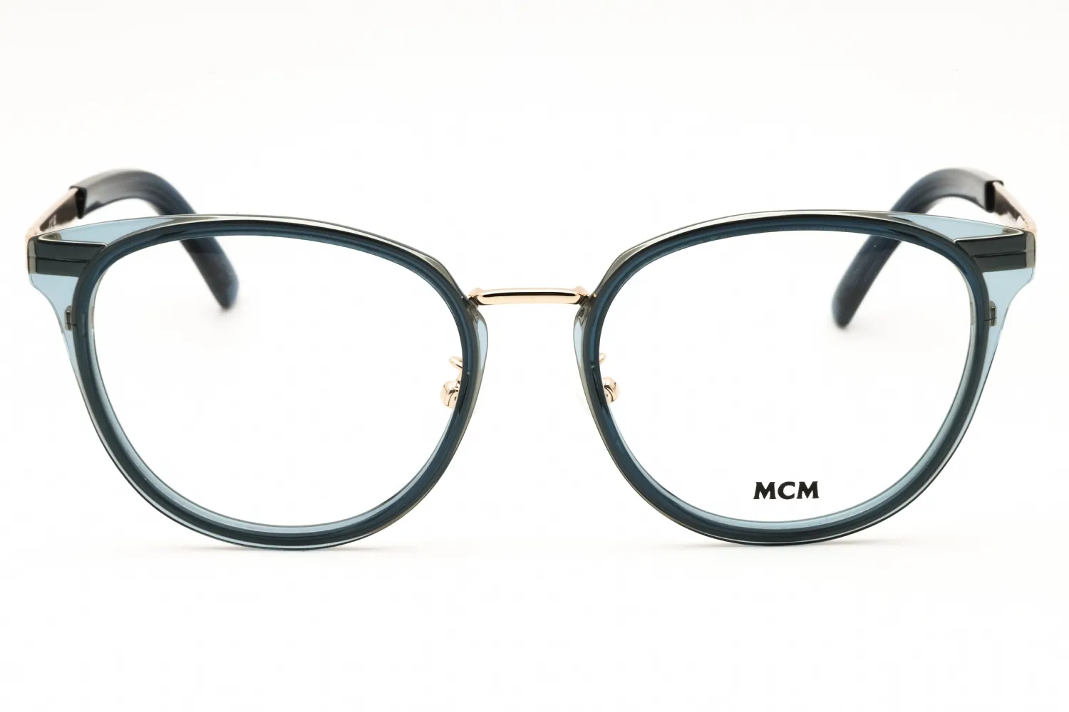 MCM MW5020-H 090 Eyeglasses Shiny Blue 53mm Women 2