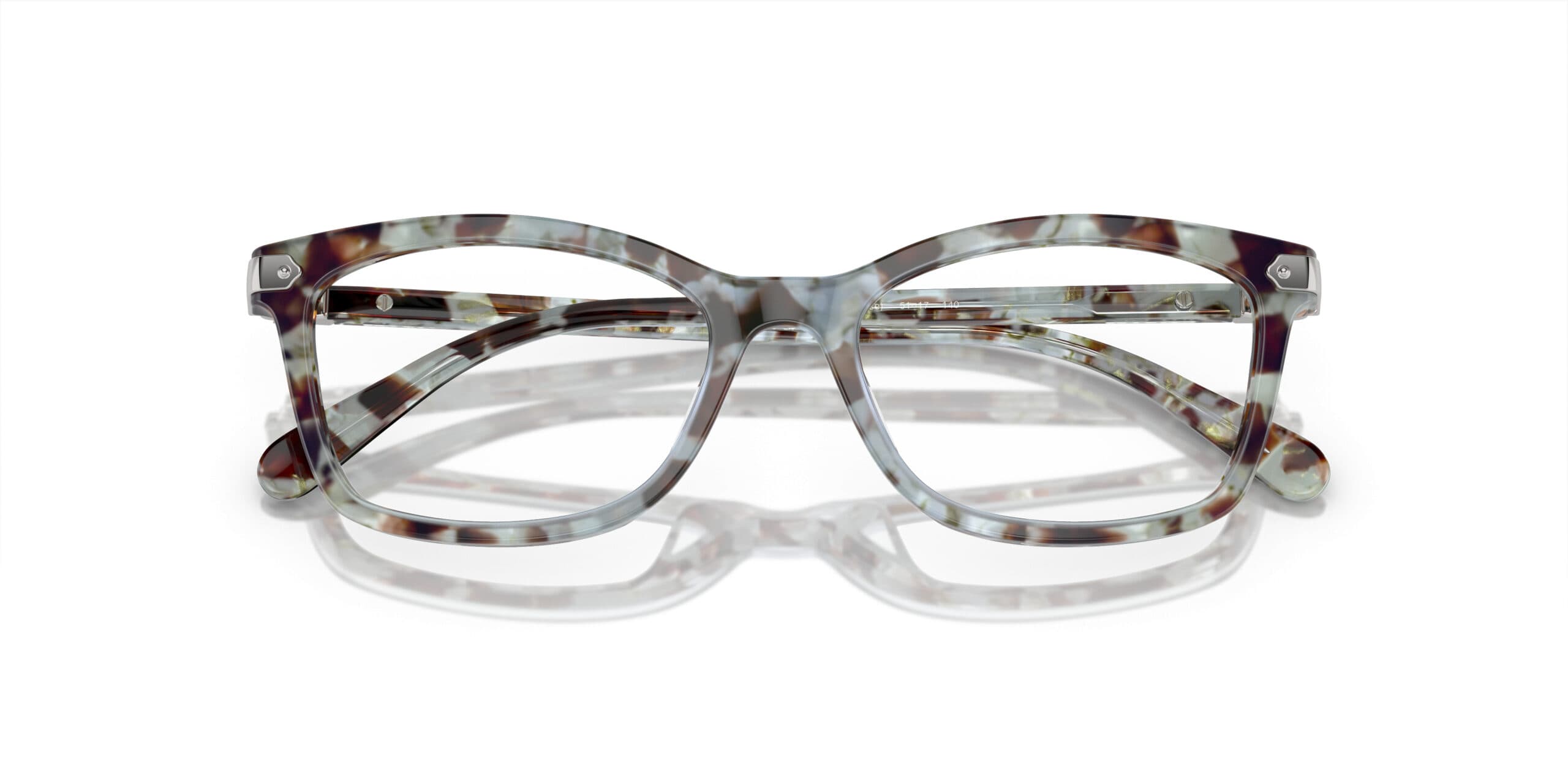 Coach HC6219U 5778 Eyeglasses Seaglass Tortoise 51mm Women 5
