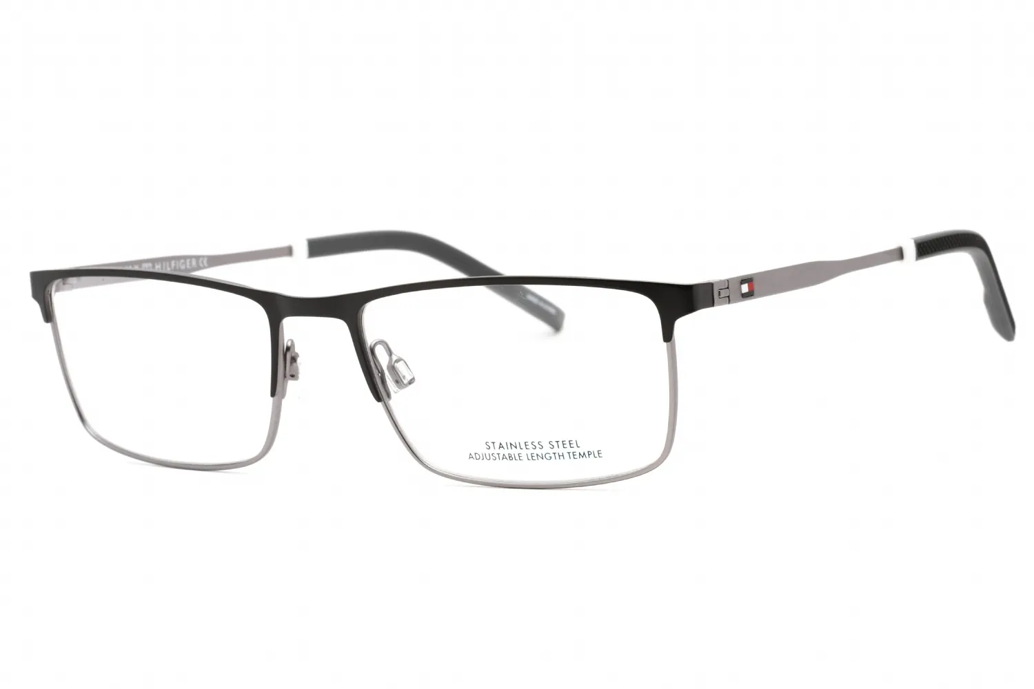 Tommy Hilfiger TH1843 05MO 00 Eyeglasses Black Ruthenium 55mm Men
