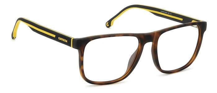 Carrera 8892 0N9P Eyeglasses Matte Brown Tortoise 55mm Men 3