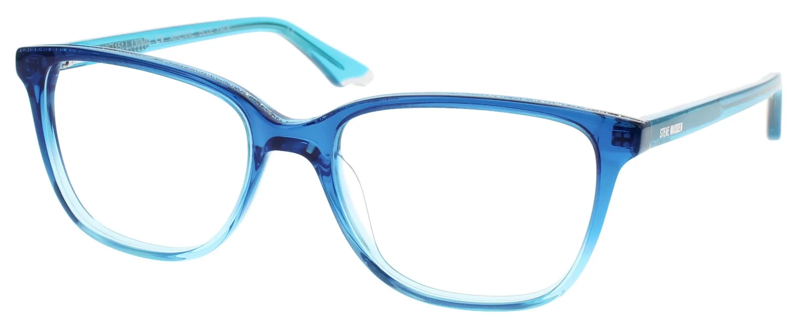 Steve Madden Airenne Eyeglasses Blue Fade 50mm Women