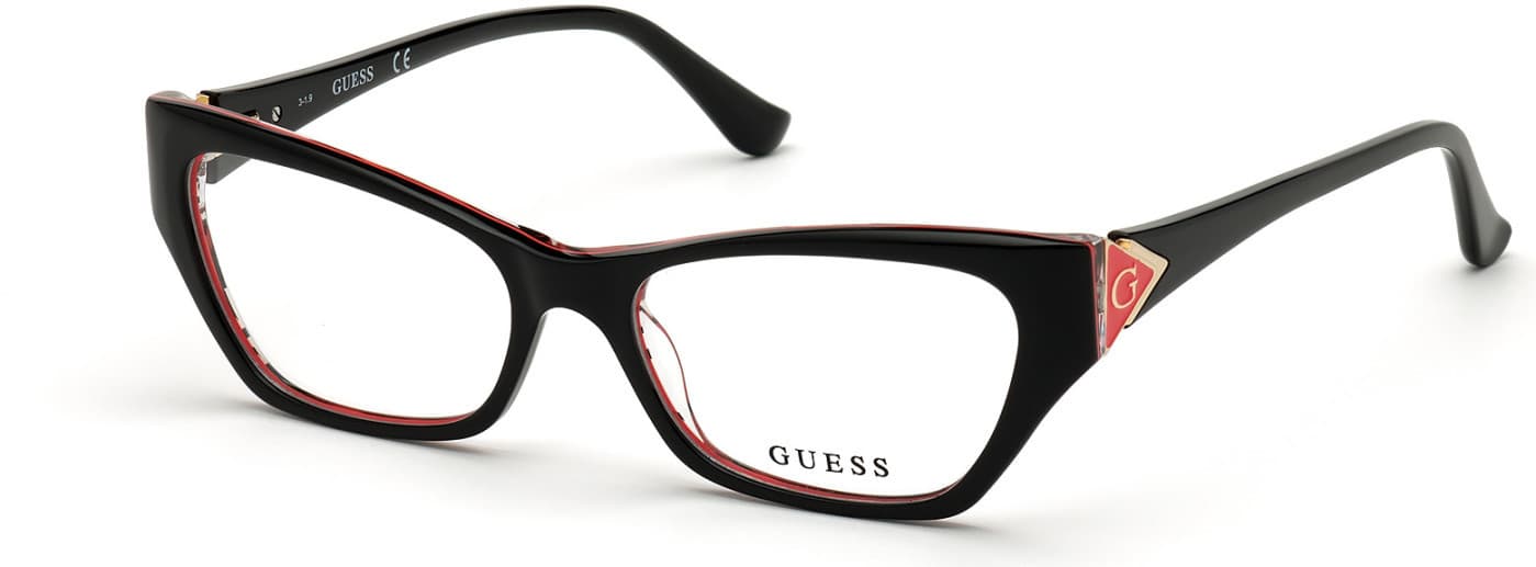 Guess GU2747 005 Eyeglasses Black 53mm Women