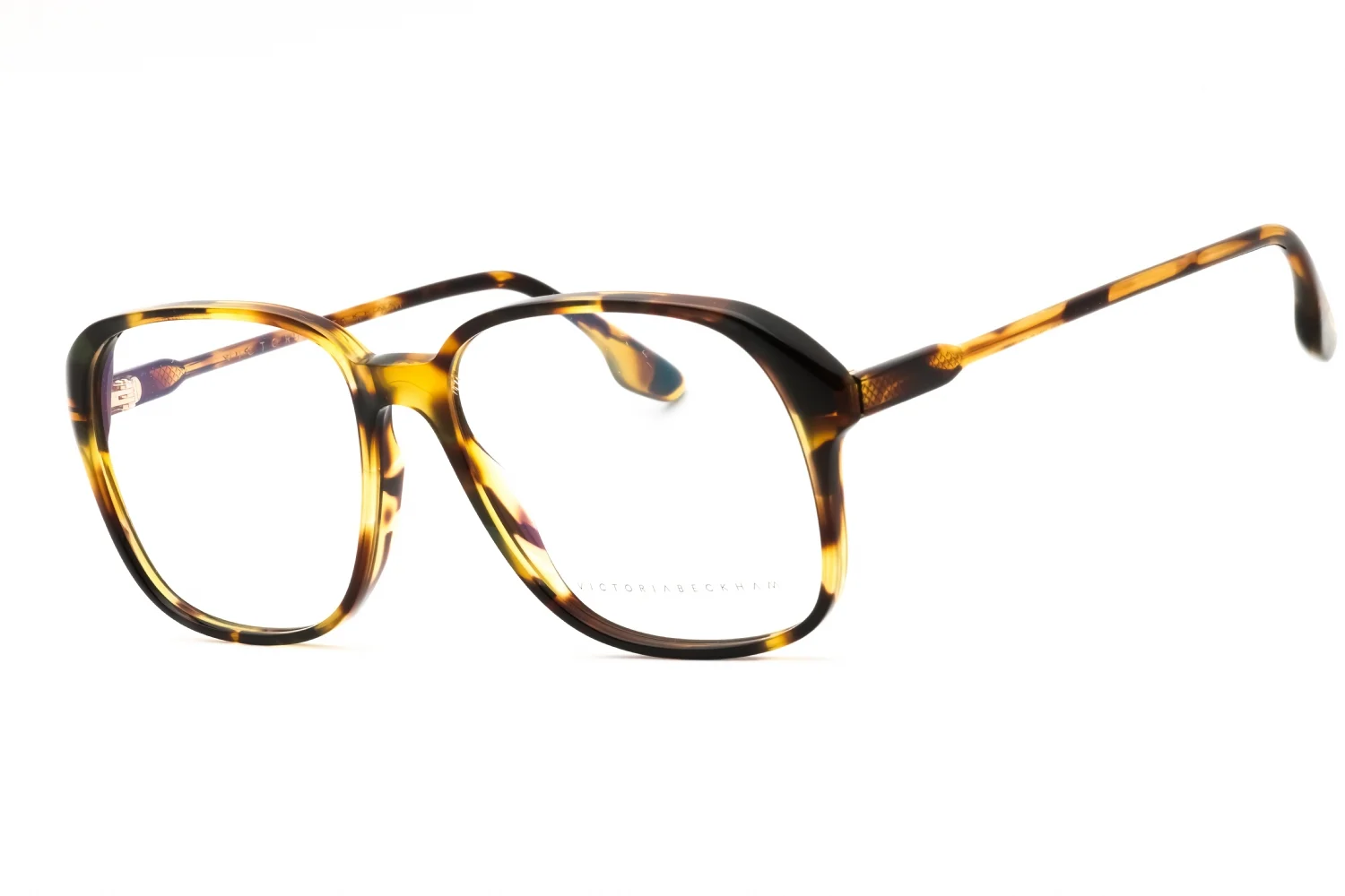 Victoria Beckham VBOPT231 C03 Eyeglasses Green Pearl Toroise Shell 56mm Women