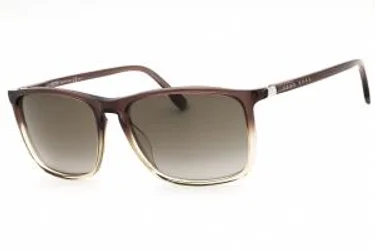 HUGO BOSS BOSS 0665/S/IT 0NUX HA Sunglasses Brown Grey 57mm