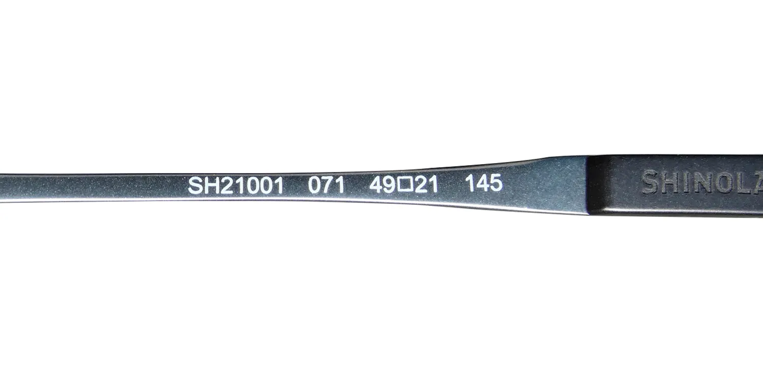 Flexon Shinola 21001 071 Eyeglasses Satin Gunmetal 49mm 8