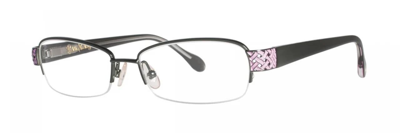 Lilly Pulitzer Eve Eyeglasses Olive 51mm Women