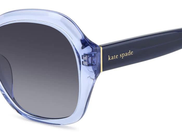 Kate Spade LOTTIE/G/S 0PJP Sunglasses Blue 55mm Women 4