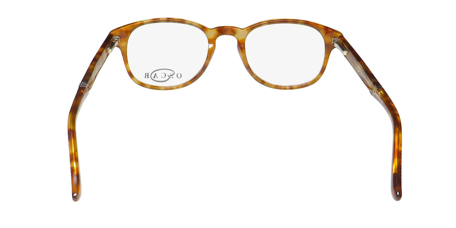 Oscar de la Renta Osm 833 239 Eyeglasses Blonde Tortoise 50mm 5