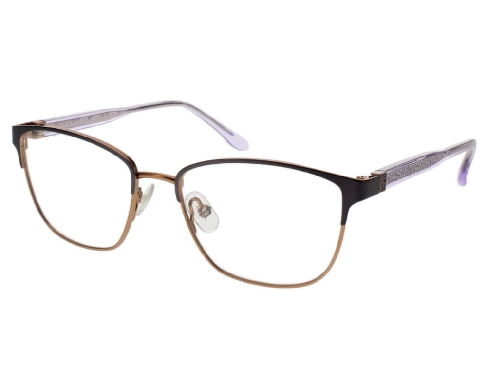 BCBGMAXAZRIA Hilda Eyeglasses Purple 50mm Women