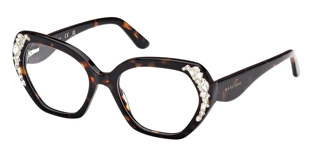 Marciano GM50039 052 Eyeglasses Dark Havana 53mm Women