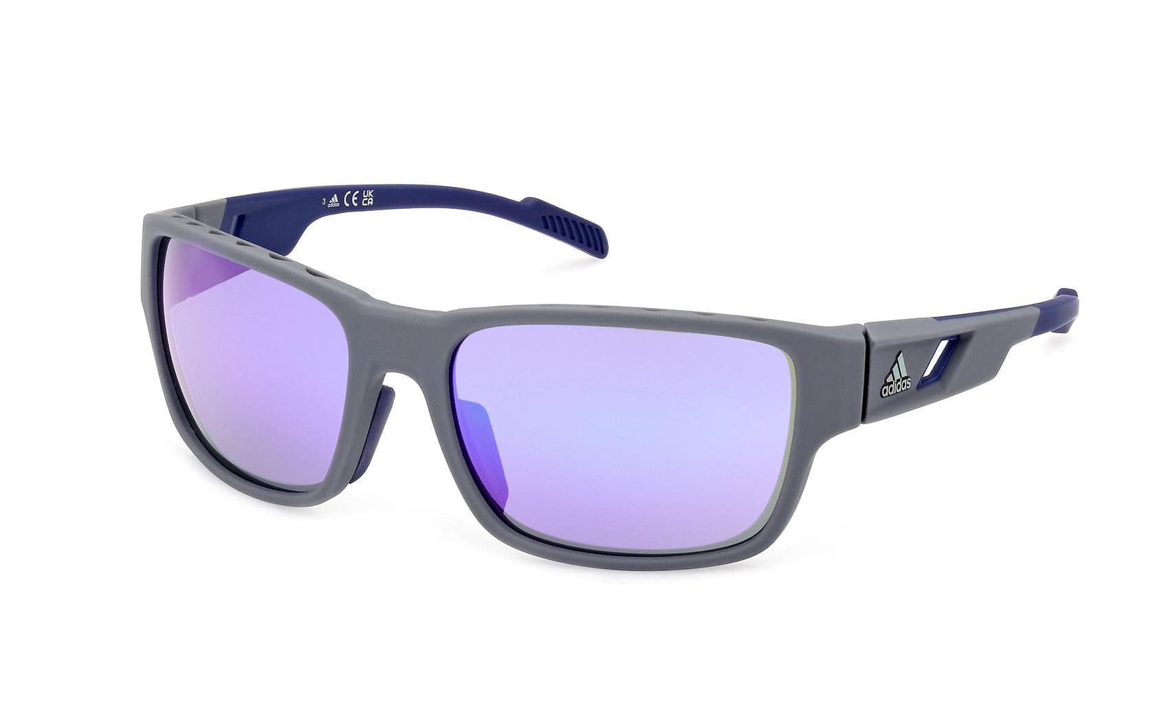 Adidas SP0069 20Z Sunglasses Grey 61mm Men