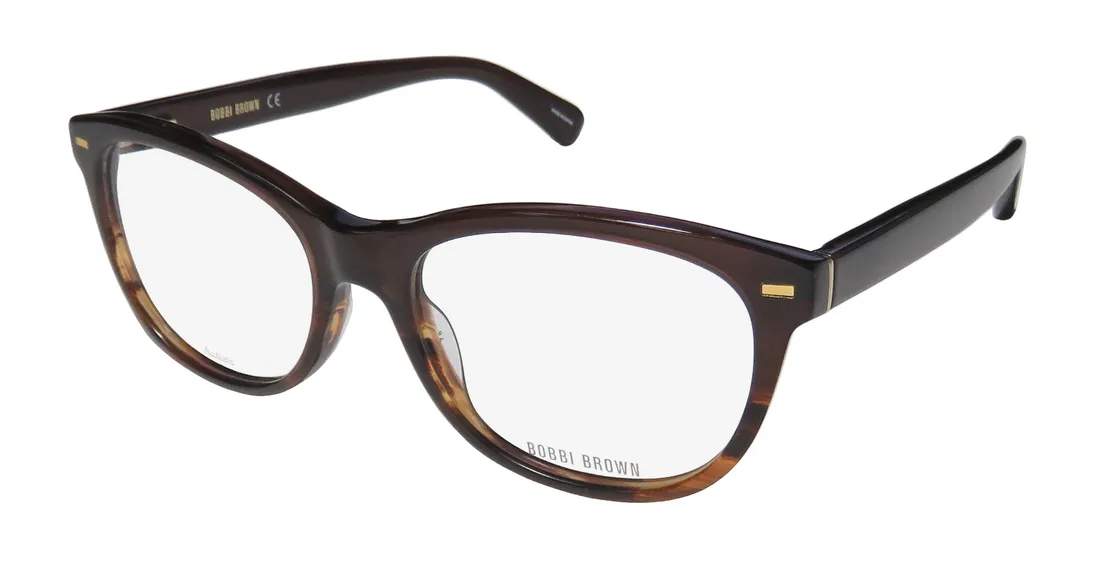 Bobbi Brown The Gabby hvg Eyeglasses Brown Horn 49mm