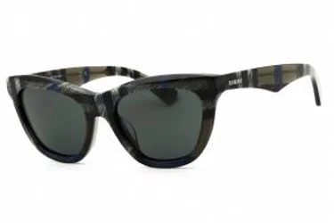 Burberry 0BE4435F 414787 Sunglasses Checkered Lichen Grey 53mm