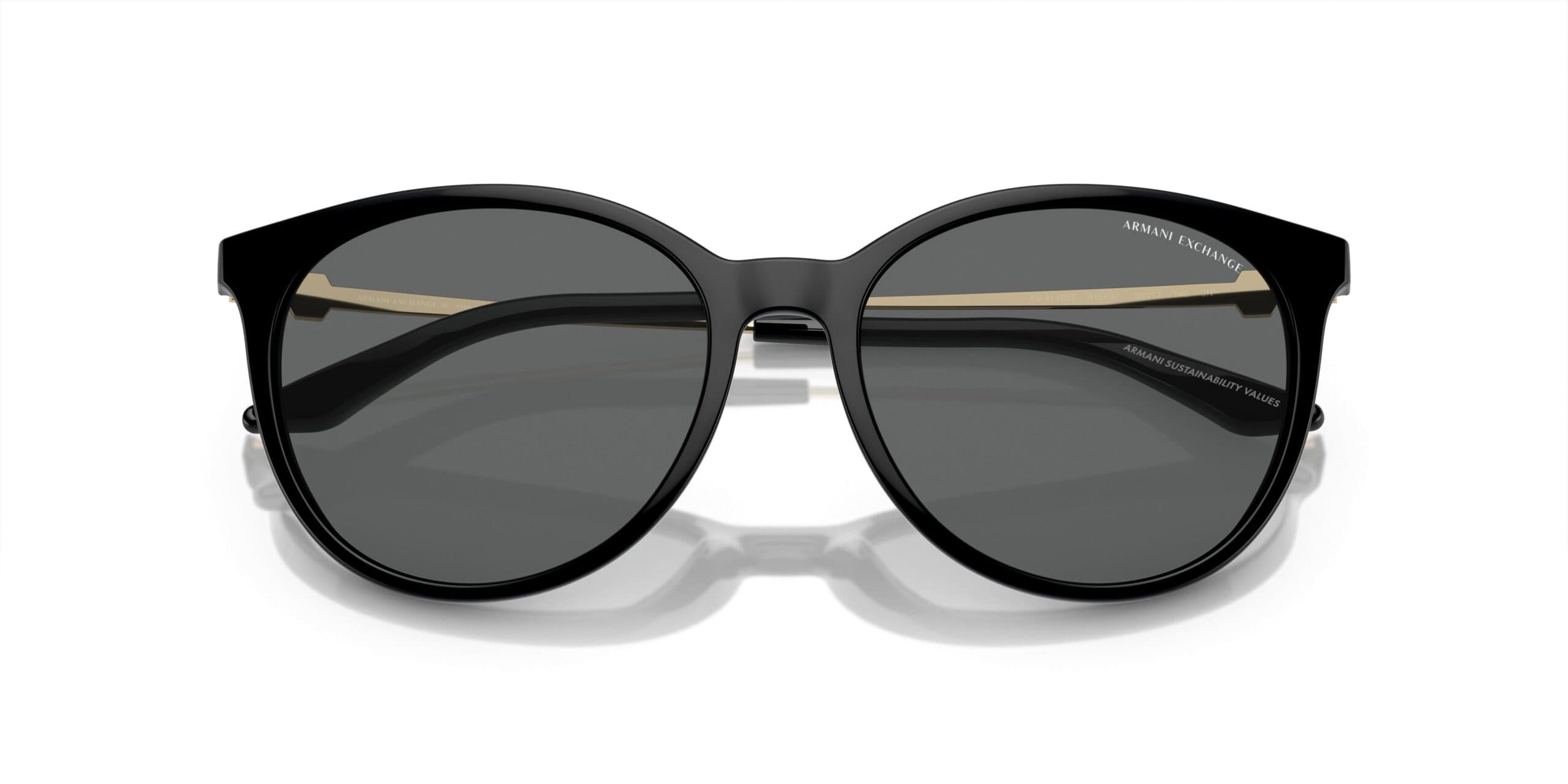 Armani Exchange AX4140SF 815887 Sunglasses Black 56mm Women 2