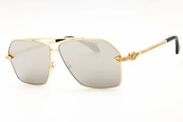 Versace 0VE2284 10026G Sunglasses Light Grey Mirror Silver 61mm