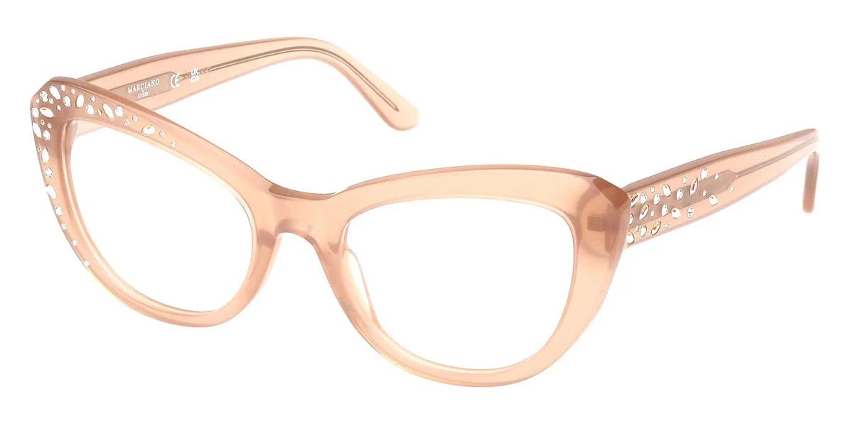 Marciano GM50016 059 Eyeglasses Beige 53mm Women
