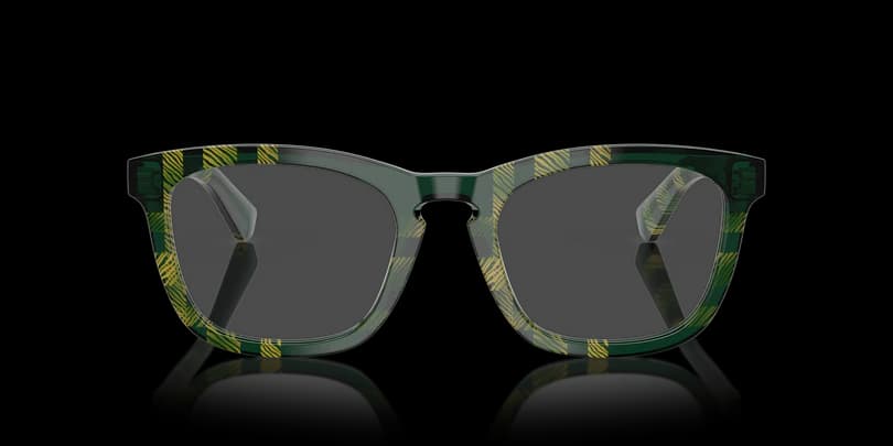 Burberry 0BE2417 4125 Eyeglasses Checkered Green 51mm Men 2