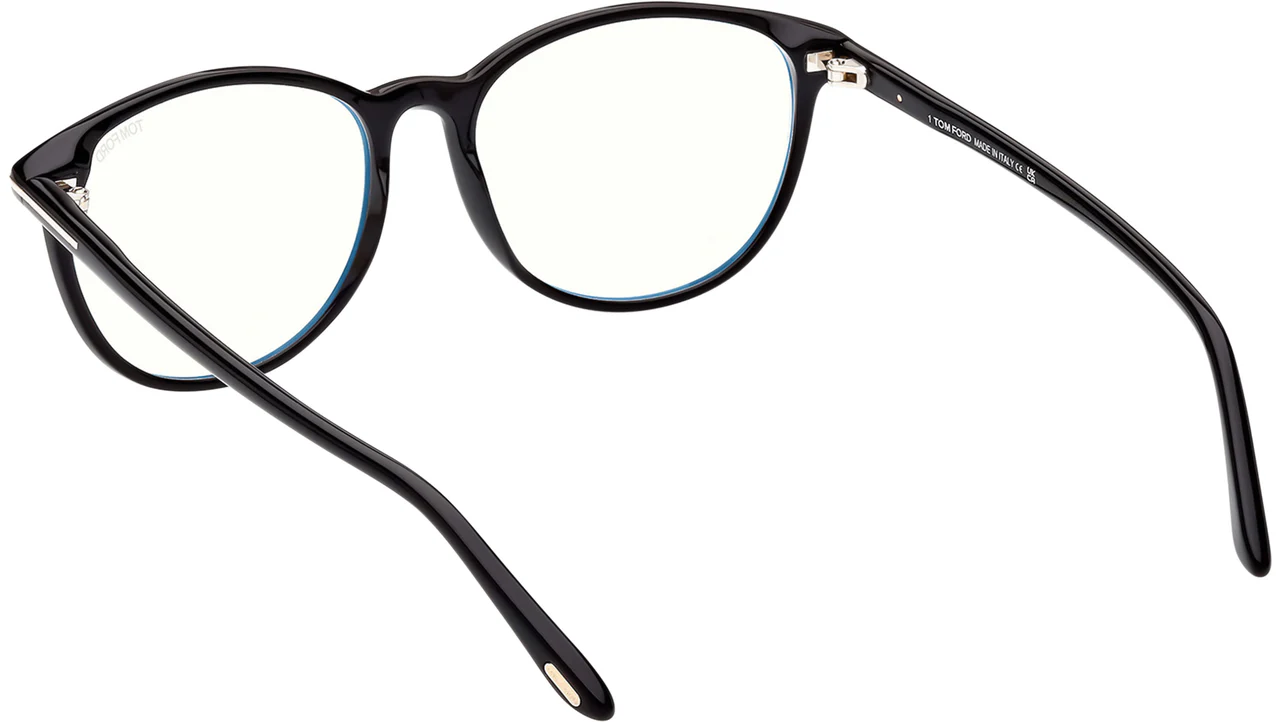 Tom Ford FT5810B 001 Eyeglasses Shiny Black 53mm Women 3
