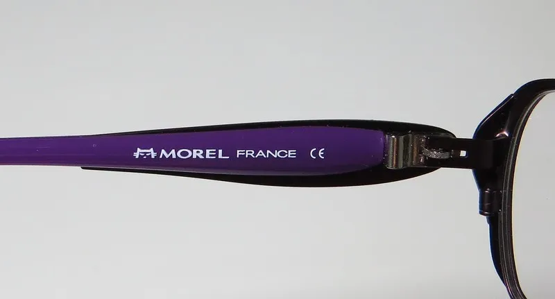 Lightec 7038l pp030 Eyeglasses Plum 52mm Unisex 8