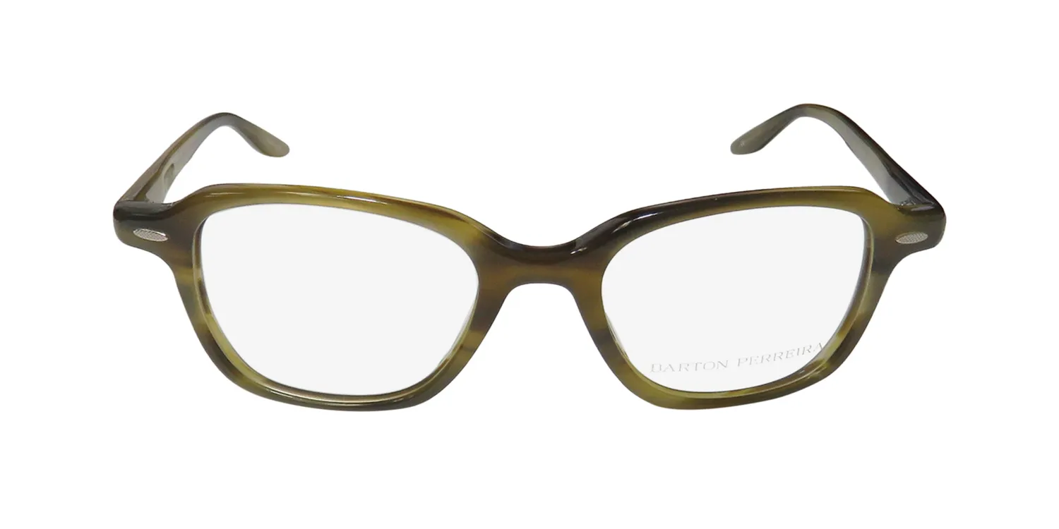 Barton Perreira Carlton sot Eyeglasses Olive 48mm Unisex 3